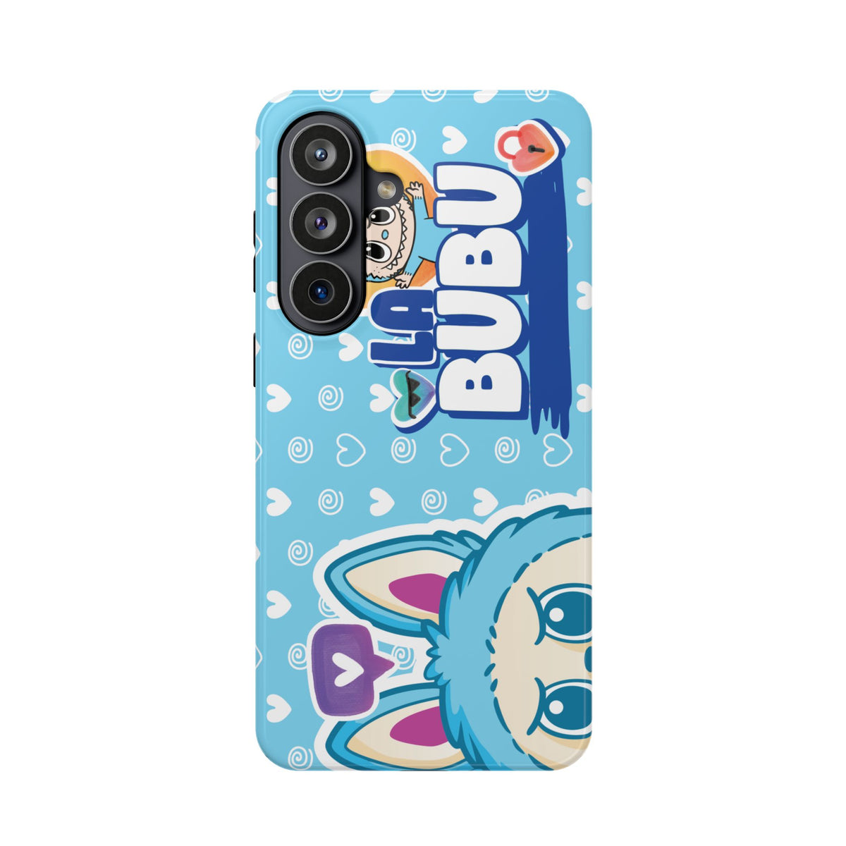 Cute Blue Bunny Magnetic Impact-Resistant Phone Case