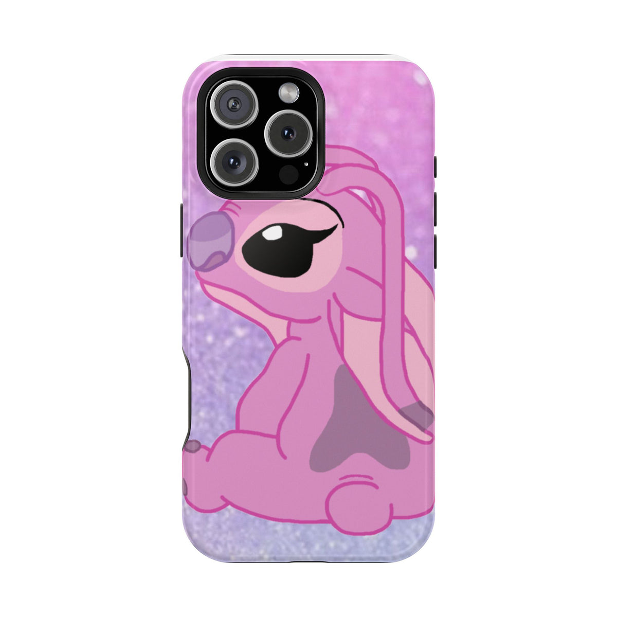 Pink Cute Bunny Phone Case — Magnetic Impact-Resistant iPhone Cover