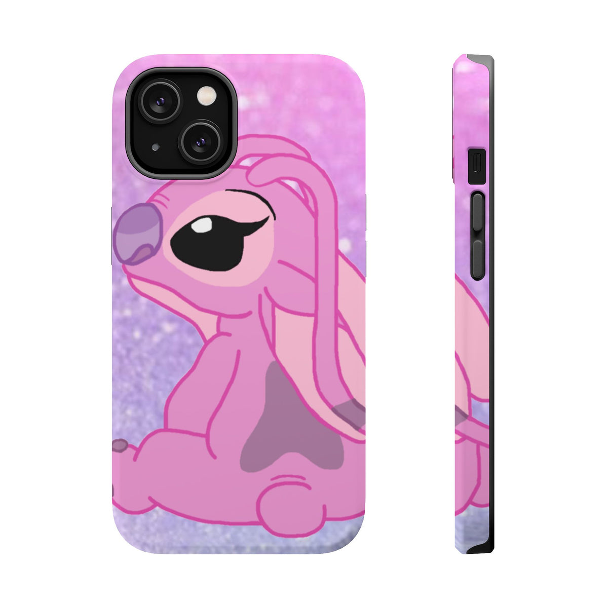 Pink Cute Bunny Phone Case — Magnetic Impact-Resistant iPhone Cover
