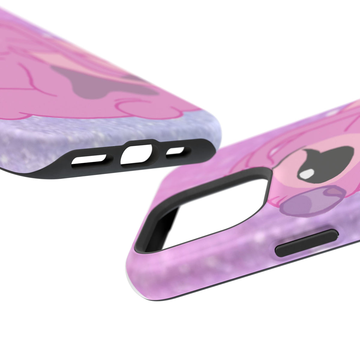 Pink Cute Bunny Phone Case — Magnetic Impact-Resistant iPhone Cover