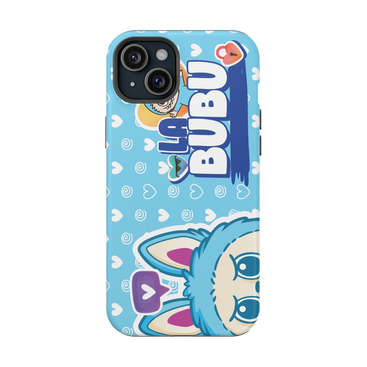 Cute Blue Bunny Magnetic Impact-Resistant Phone Case