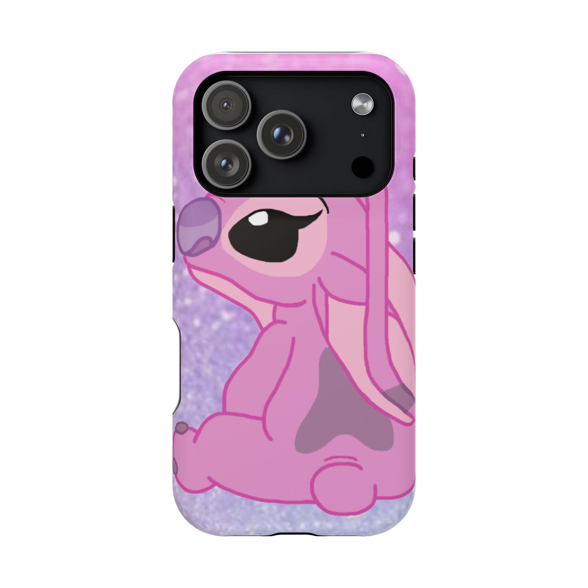 Pink Cute Bunny Phone Case — Magnetic Impact-Resistant iPhone Cover