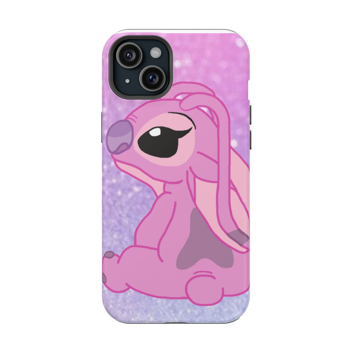 Pink Cute Bunny Phone Case — Magnetic Impact-Resistant iPhone Cover