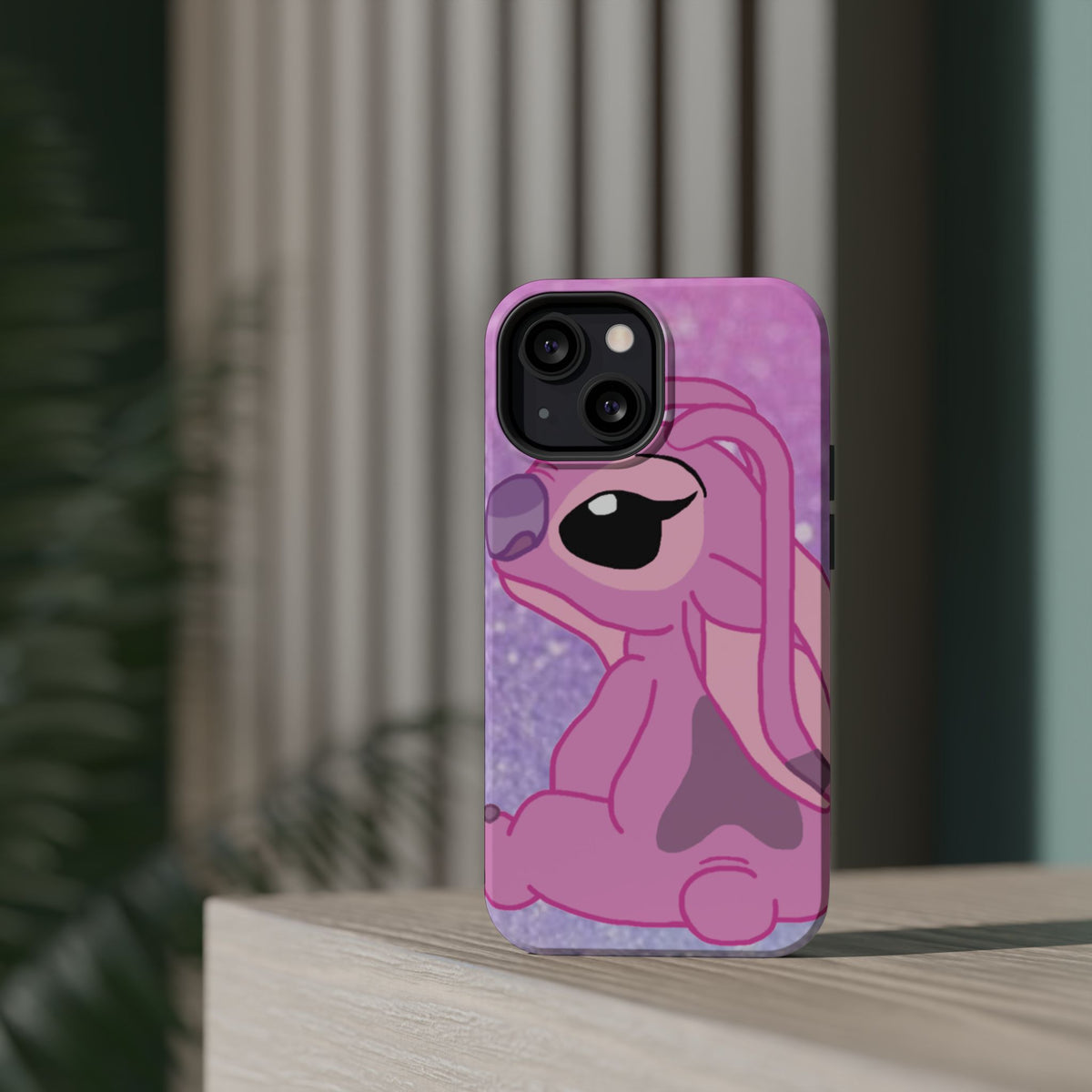 Pink Cute Bunny Phone Case — Magnetic Impact-Resistant iPhone Cover