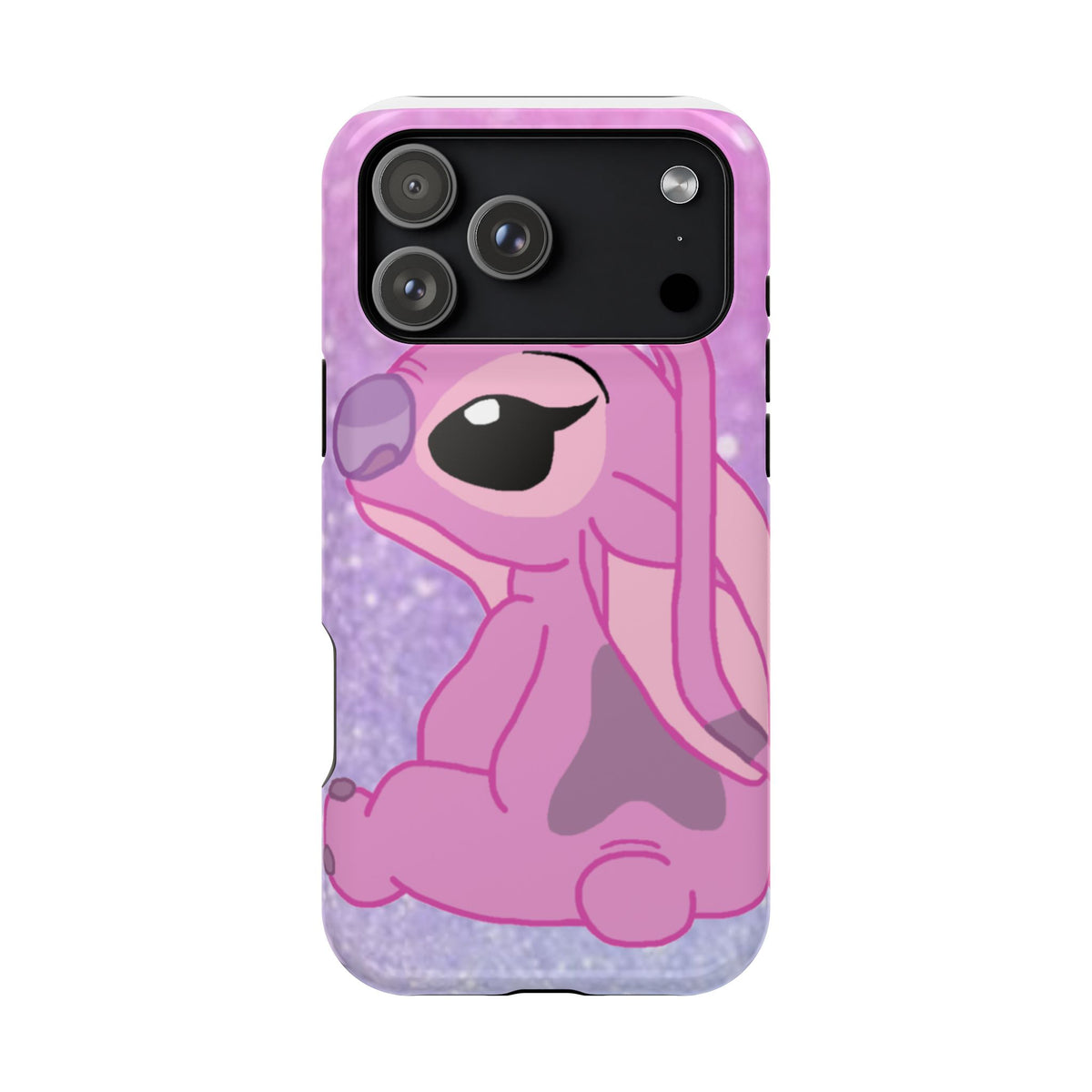 Pink Cute Bunny Phone Case — Magnetic Impact-Resistant iPhone Cover