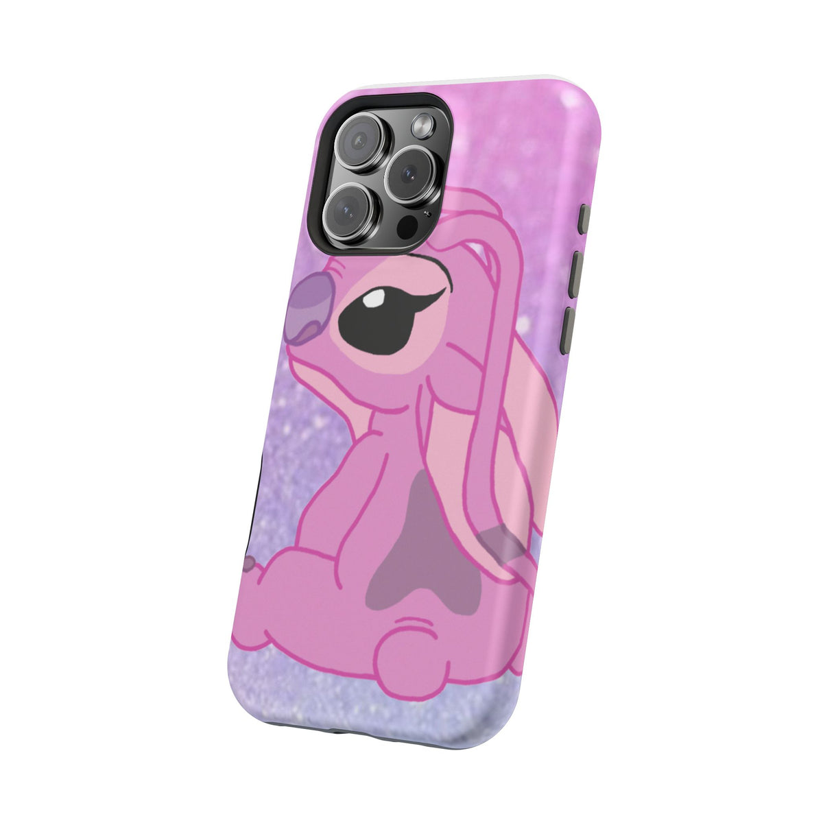 Pink Cute Bunny Phone Case — Magnetic Impact-Resistant iPhone Cover