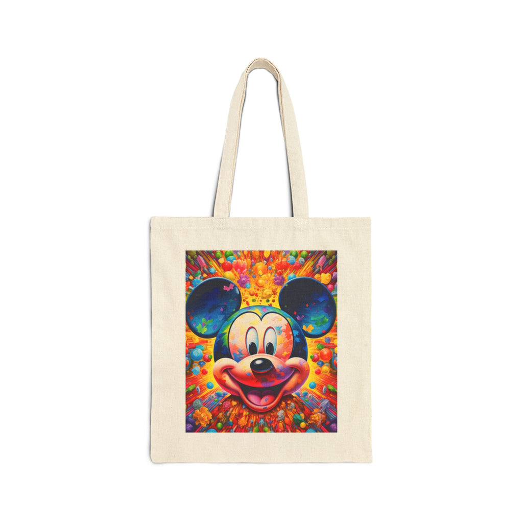 Colorful Pop Art Mouse Tote Bag