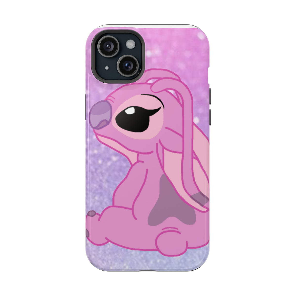 Pink Cute Bunny Phone Case — Magnetic Impact-Resistant iPhone Cover