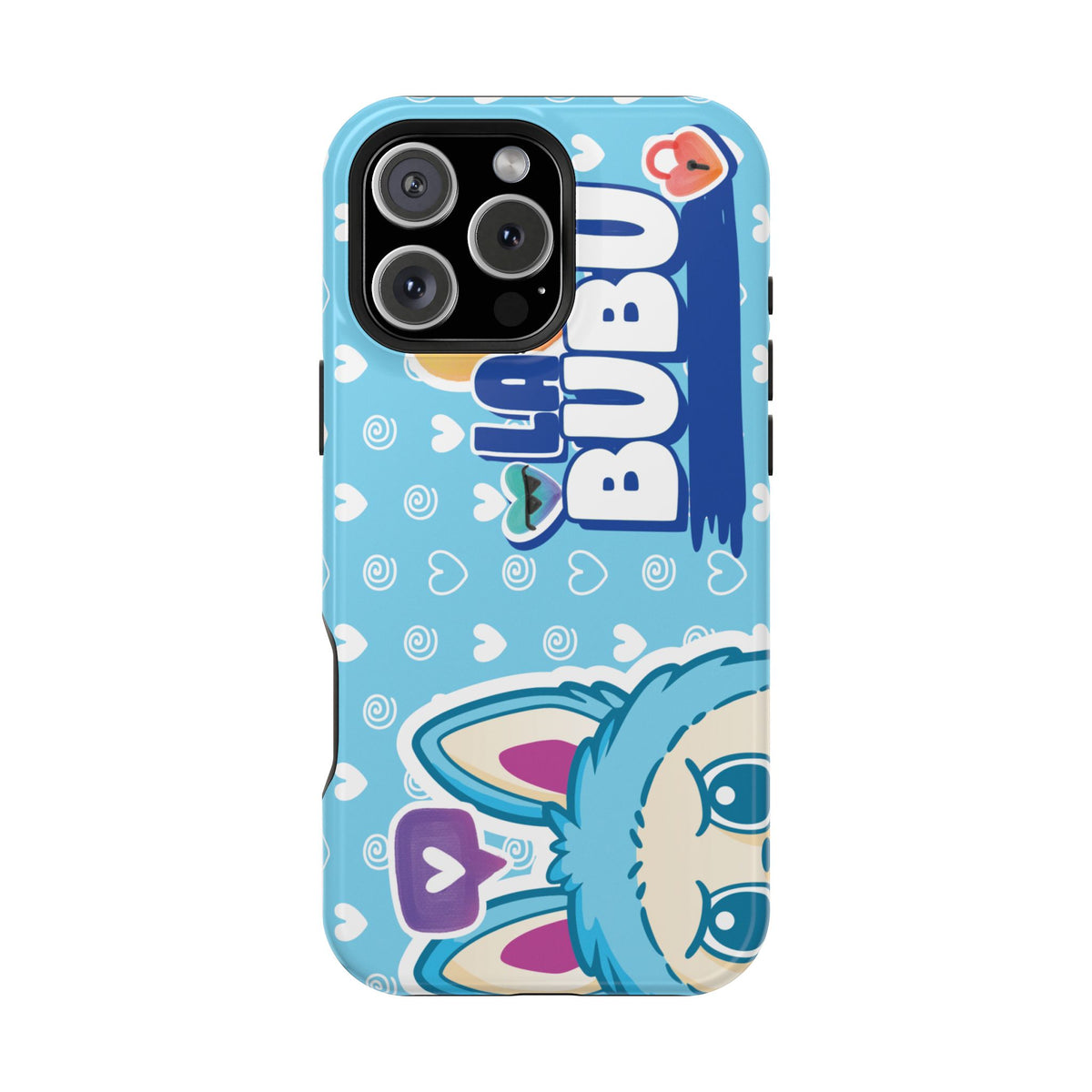 Cute Blue Bunny Magnetic Impact-Resistant Phone Case