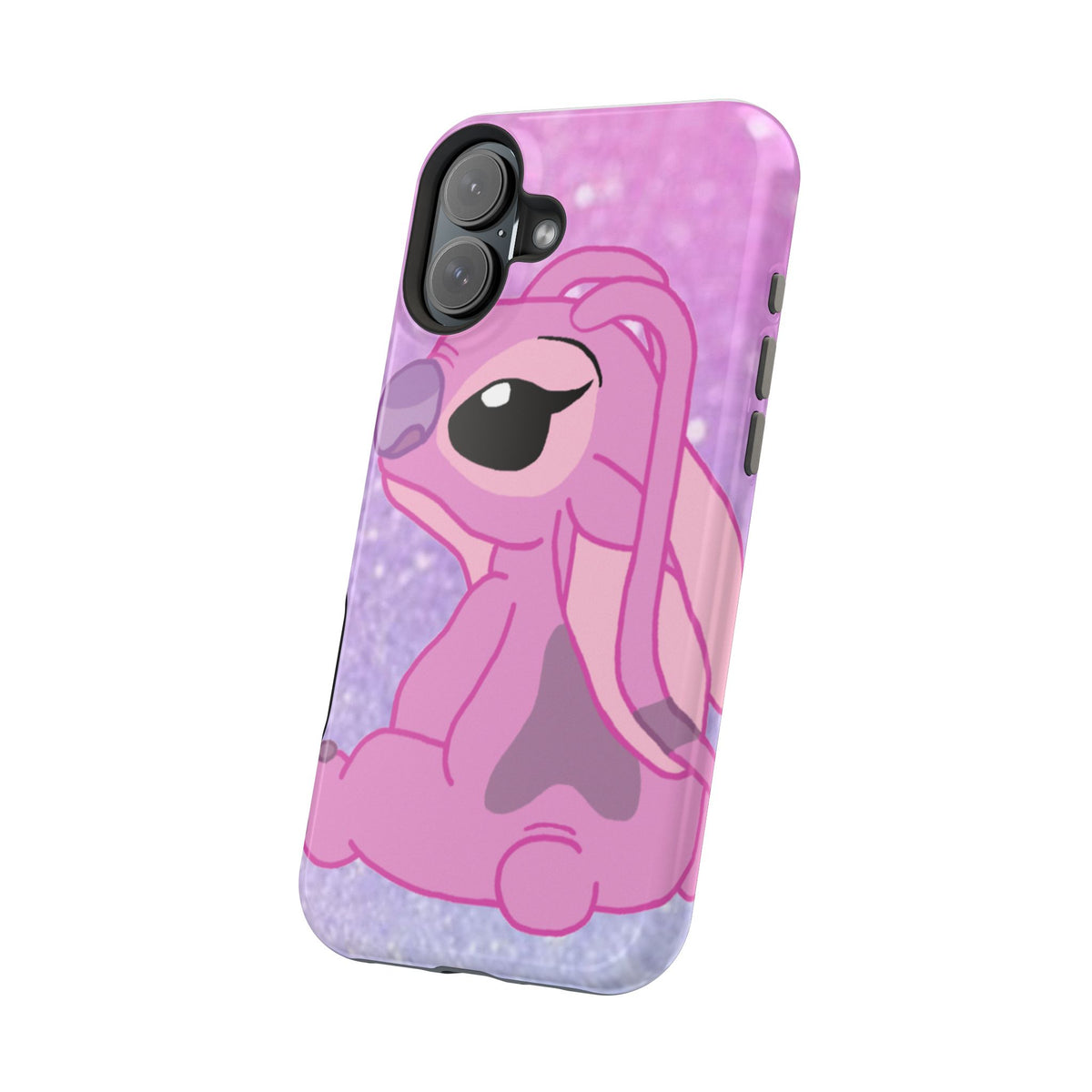 Pink Cute Bunny Phone Case — Magnetic Impact-Resistant iPhone Cover