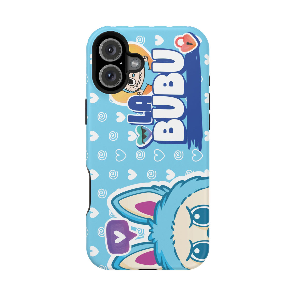 Cute Blue Bunny Magnetic Impact-Resistant Phone Case