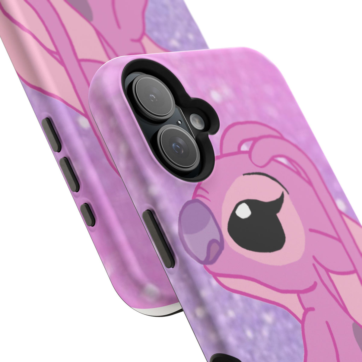 Pink Cute Bunny Phone Case — Magnetic Impact-Resistant iPhone Cover