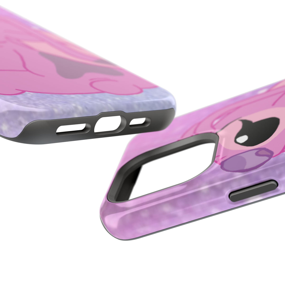 Pink Cute Bunny Phone Case — Magnetic Impact-Resistant iPhone Cover