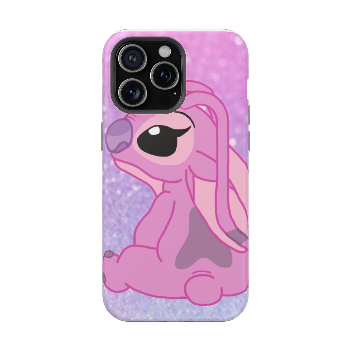 Pink Cute Bunny Phone Case — Magnetic Impact-Resistant iPhone Cover