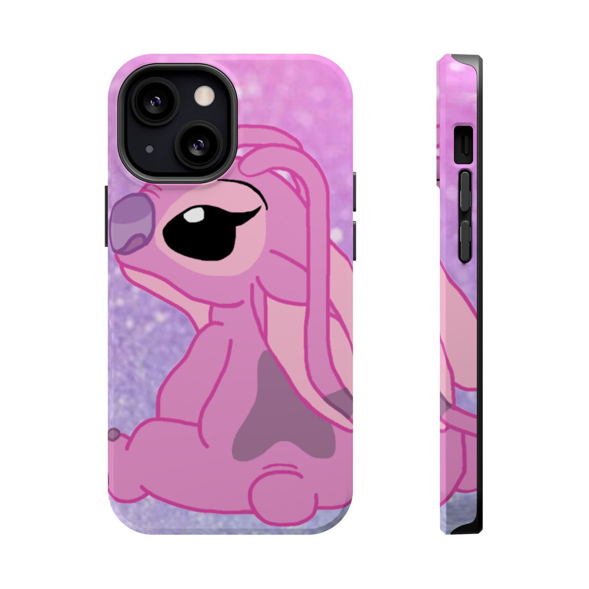 Pink Cute Bunny Phone Case — Magnetic Impact-Resistant iPhone Cover