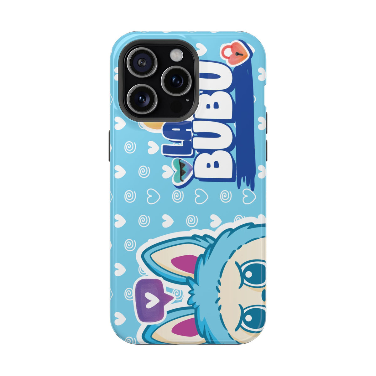 Cute Blue Bunny Magnetic Impact-Resistant Phone Case