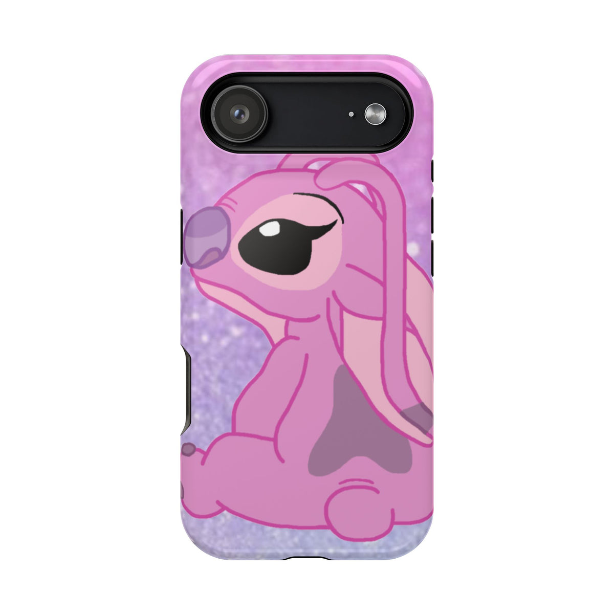Pink Cute Bunny Phone Case — Magnetic Impact-Resistant iPhone Cover