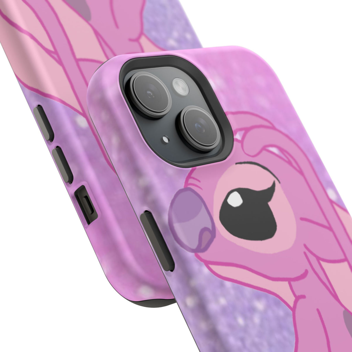 Pink Cute Bunny Phone Case — Magnetic Impact-Resistant iPhone Cover