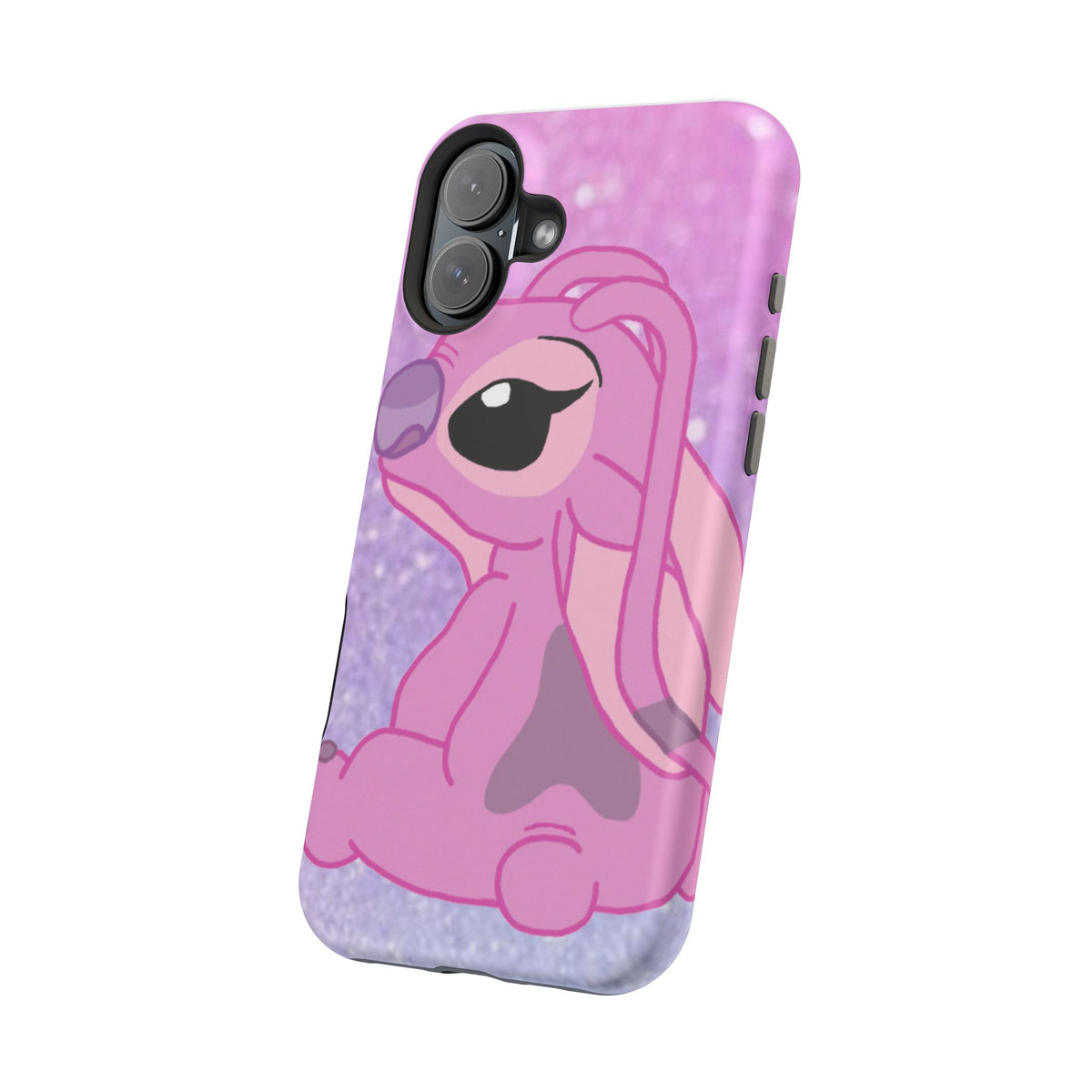 Pink Cute Bunny Phone Case — Magnetic Impact-Resistant iPhone Cover