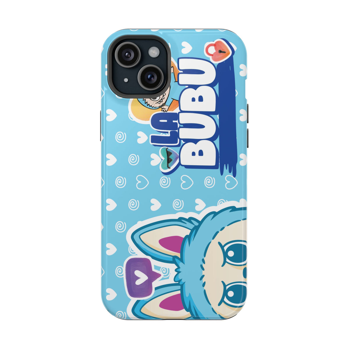 Cute Blue Bunny Magnetic Impact-Resistant Phone Case