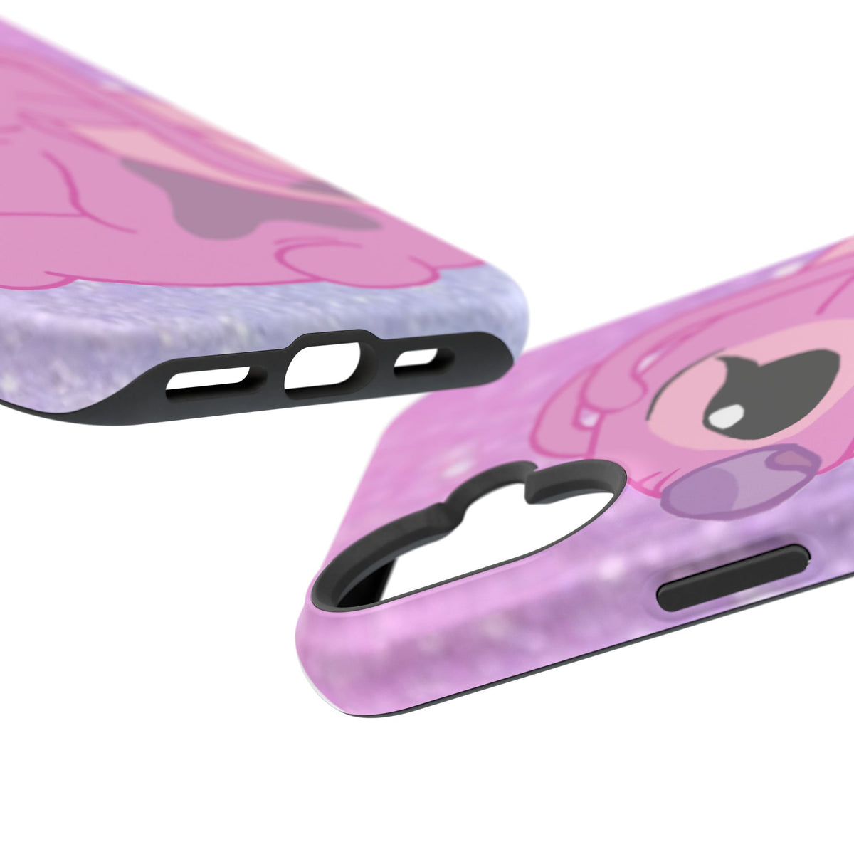 Pink Cute Bunny Phone Case — Magnetic Impact-Resistant iPhone Cover