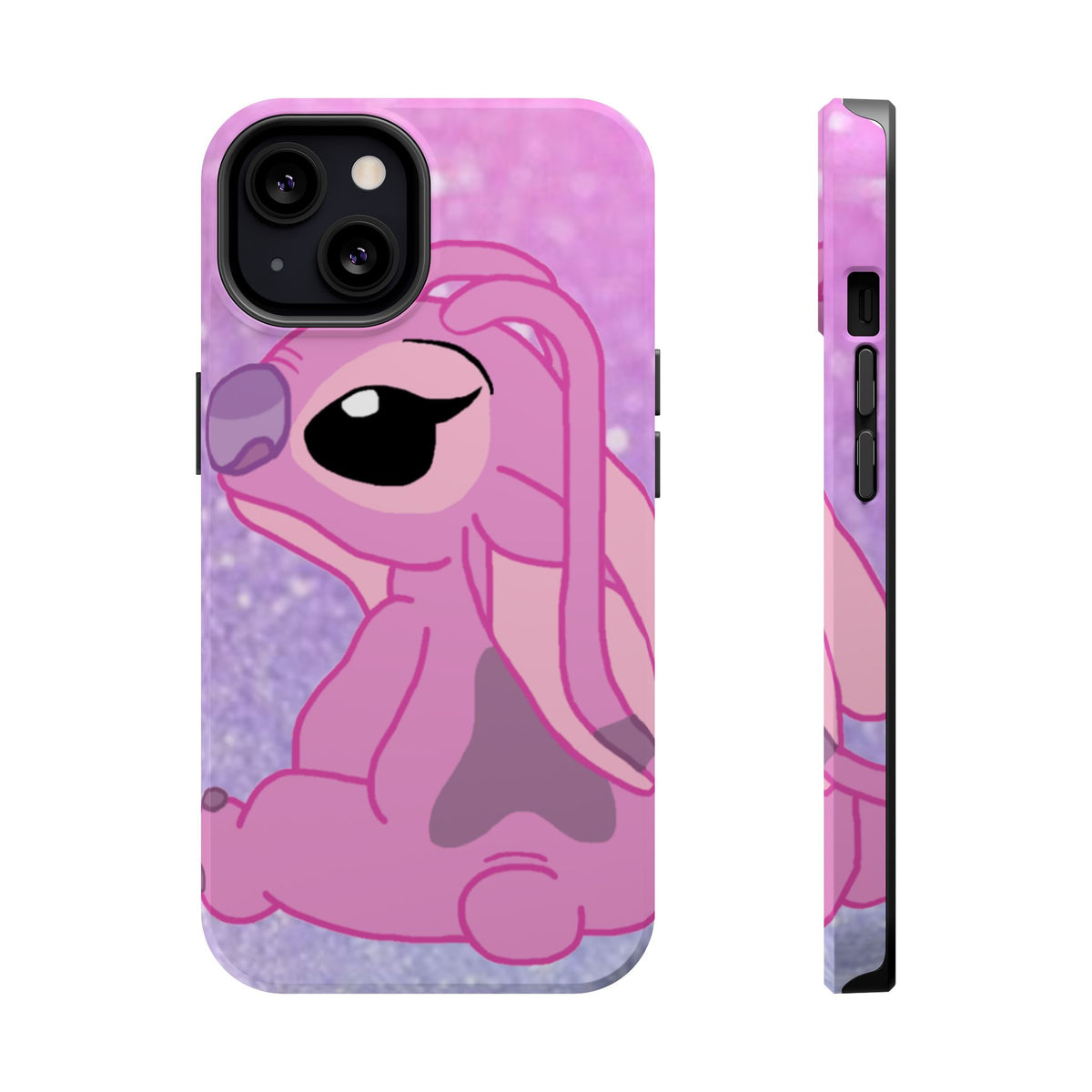 Pink Cute Bunny Phone Case — Magnetic Impact-Resistant iPhone Cover