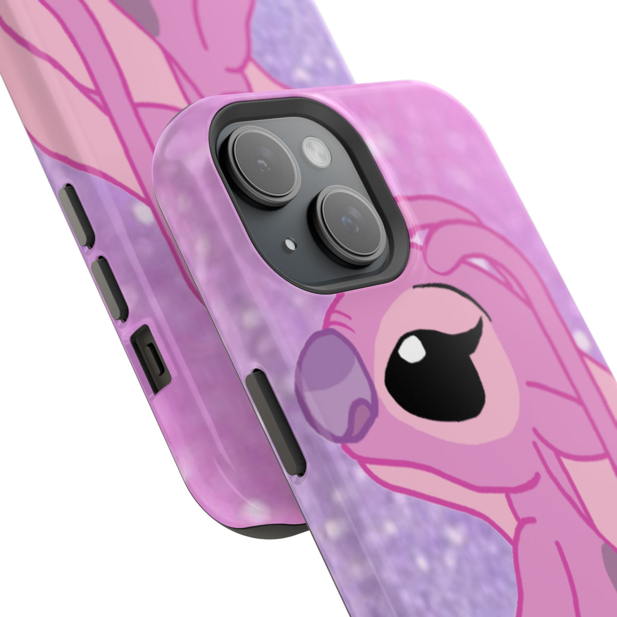 Pink Cute Bunny Phone Case — Magnetic Impact-Resistant iPhone Cover