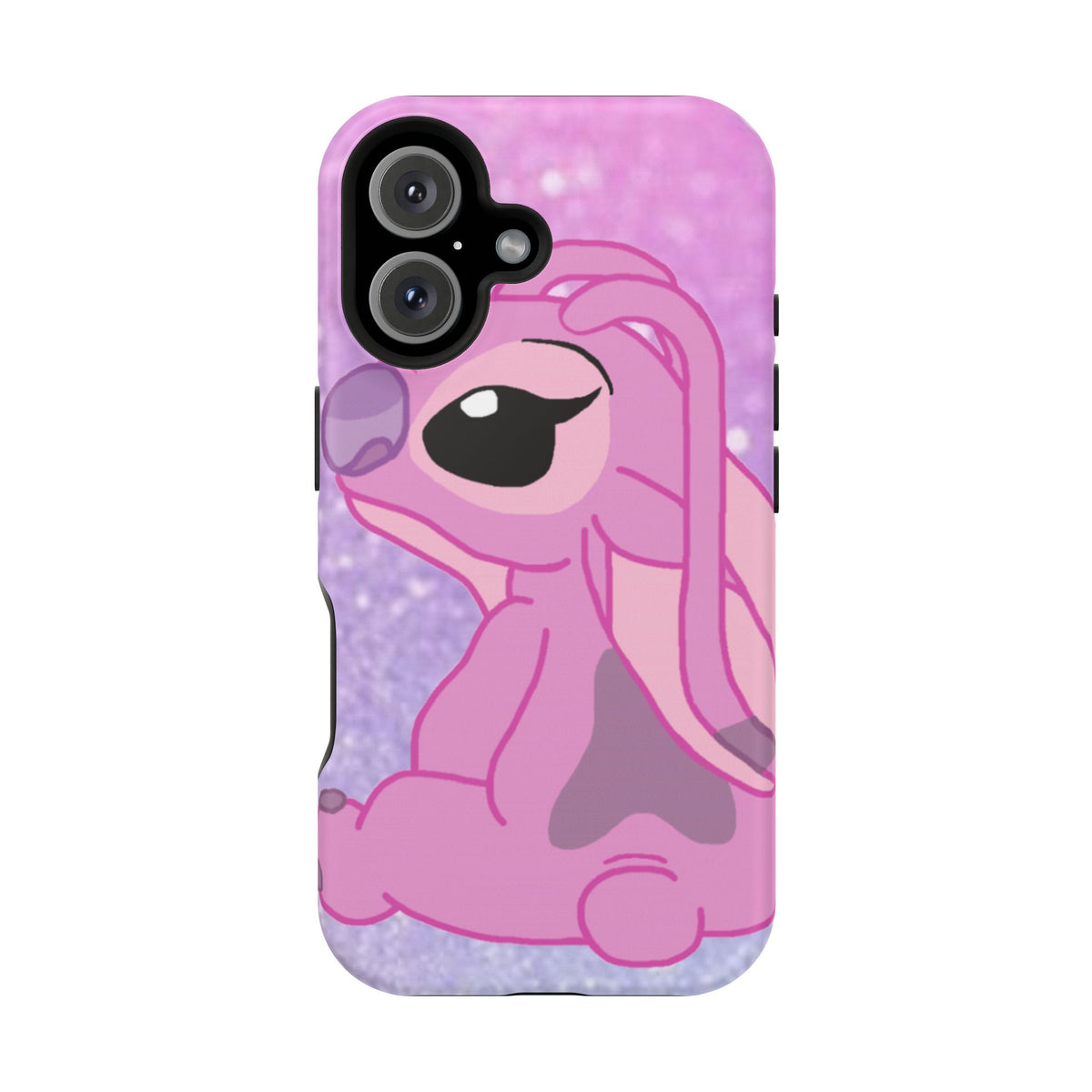Pink Cute Bunny Phone Case — Magnetic Impact-Resistant iPhone Cover