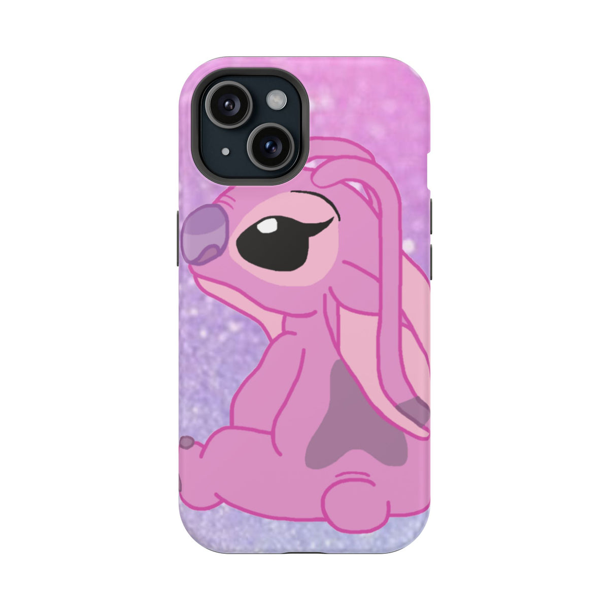 Pink Cute Bunny Phone Case — Magnetic Impact-Resistant iPhone Cover