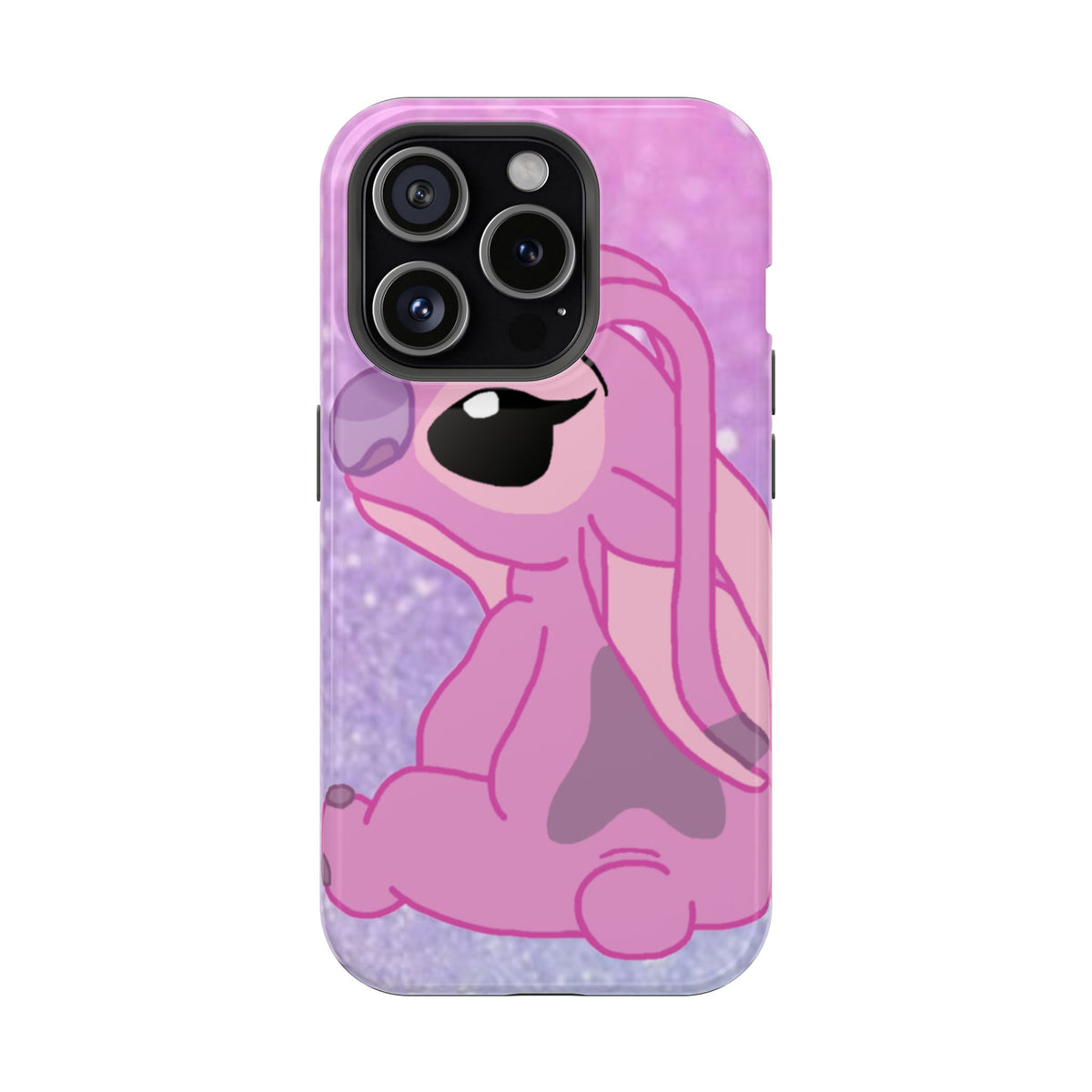 Pink Cute Bunny Phone Case — Magnetic Impact-Resistant iPhone Cover