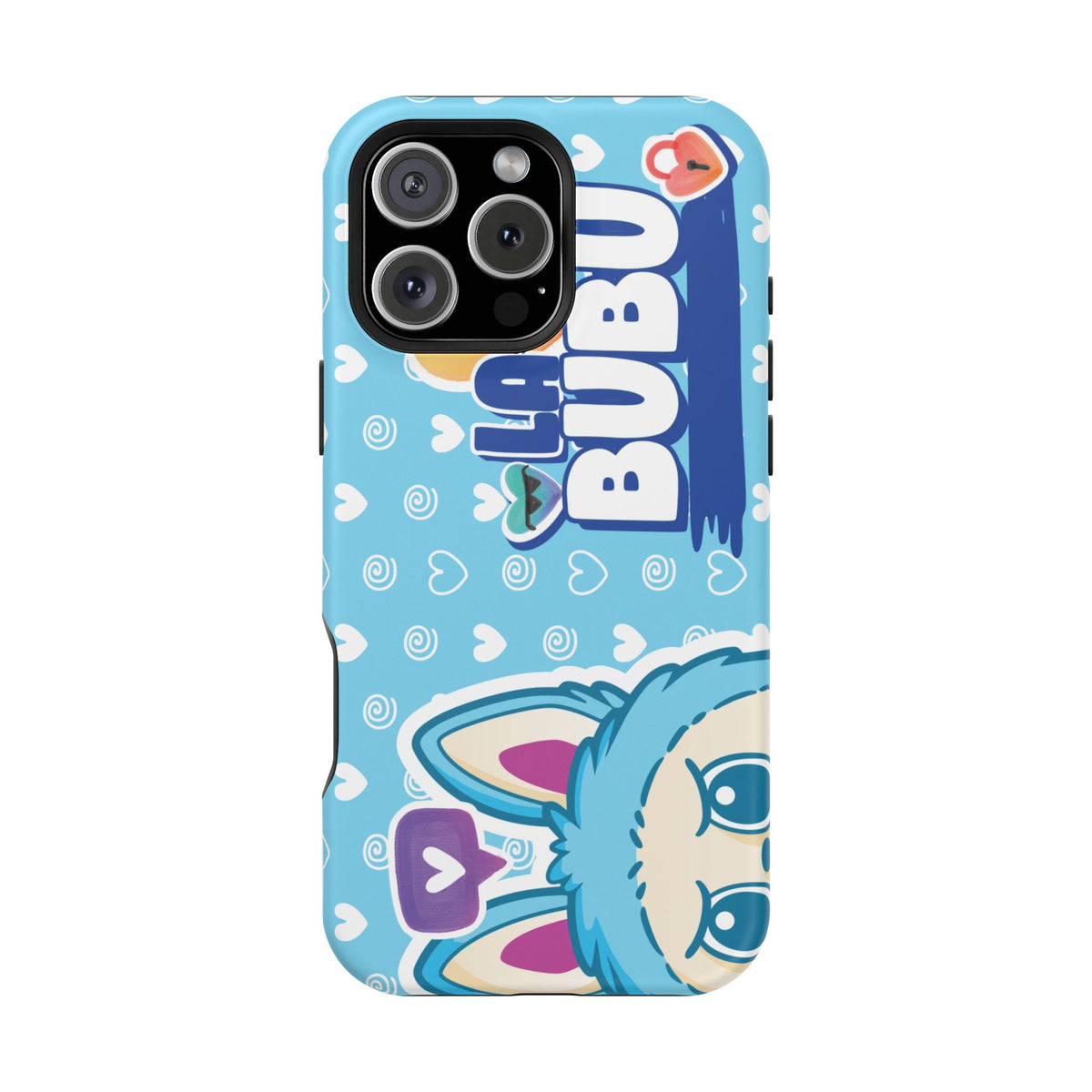 Cute Blue Bunny Magnetic Impact-Resistant Phone Case