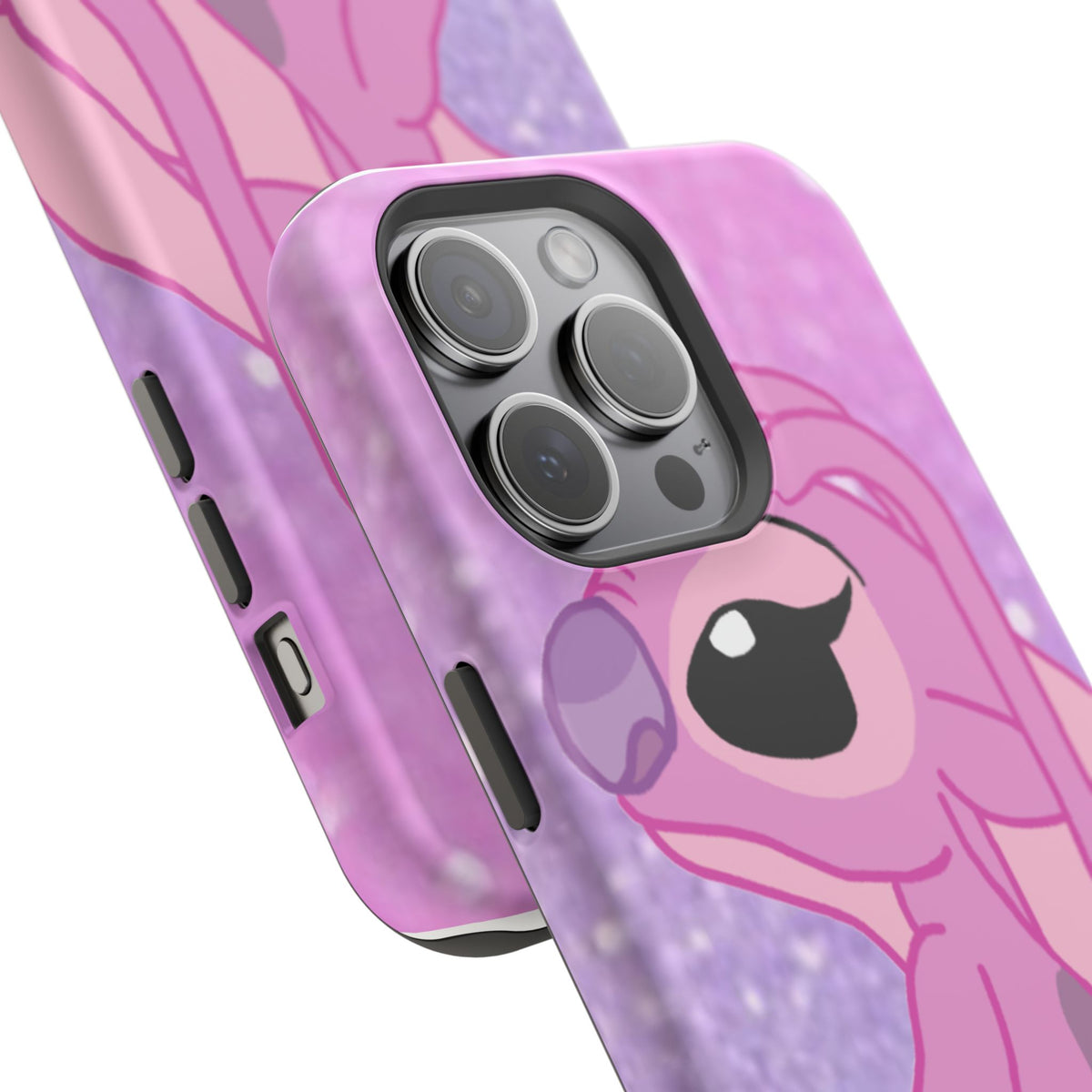 Pink Cute Bunny Phone Case — Magnetic Impact-Resistant iPhone Cover