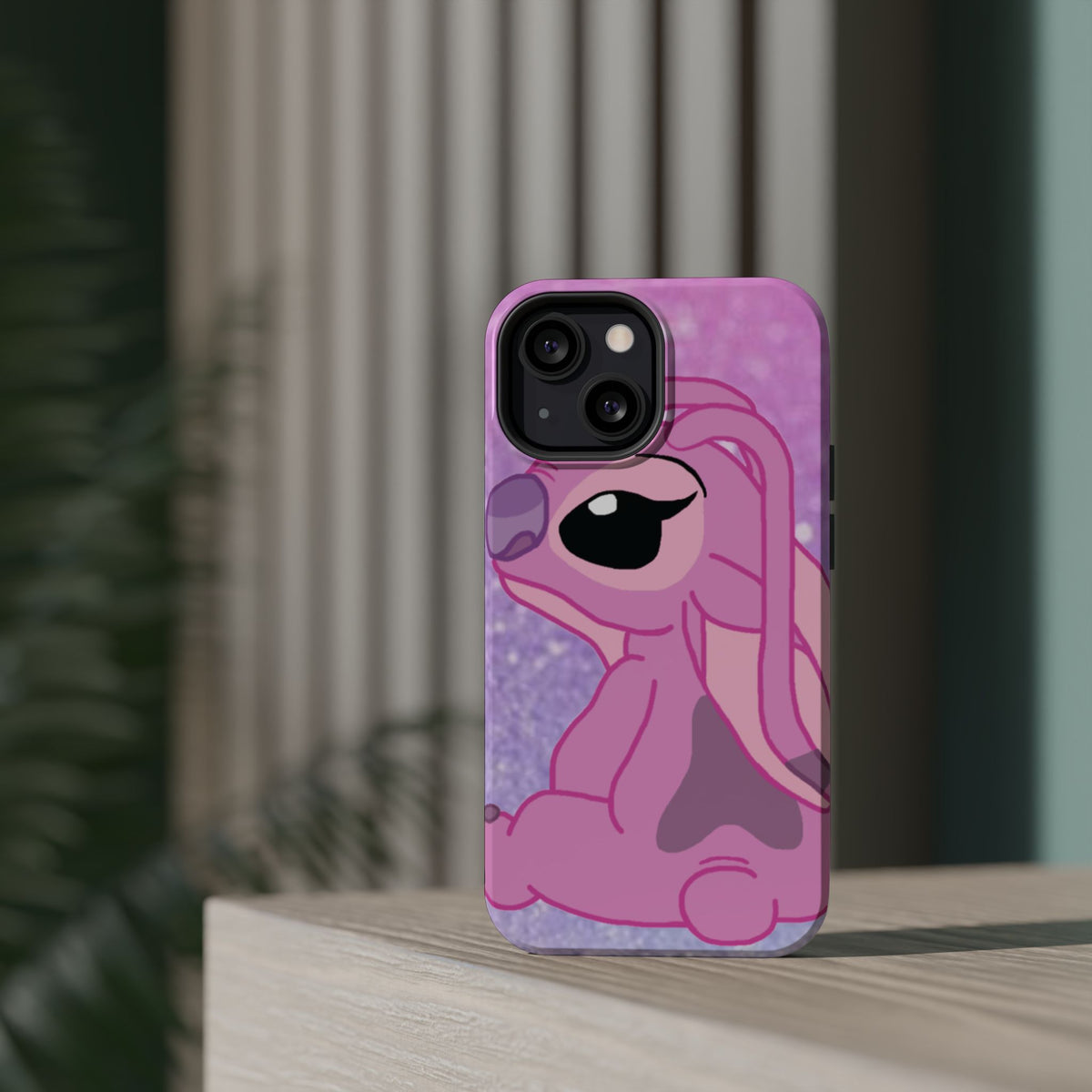 Pink Cute Bunny Phone Case — Magnetic Impact-Resistant iPhone Cover