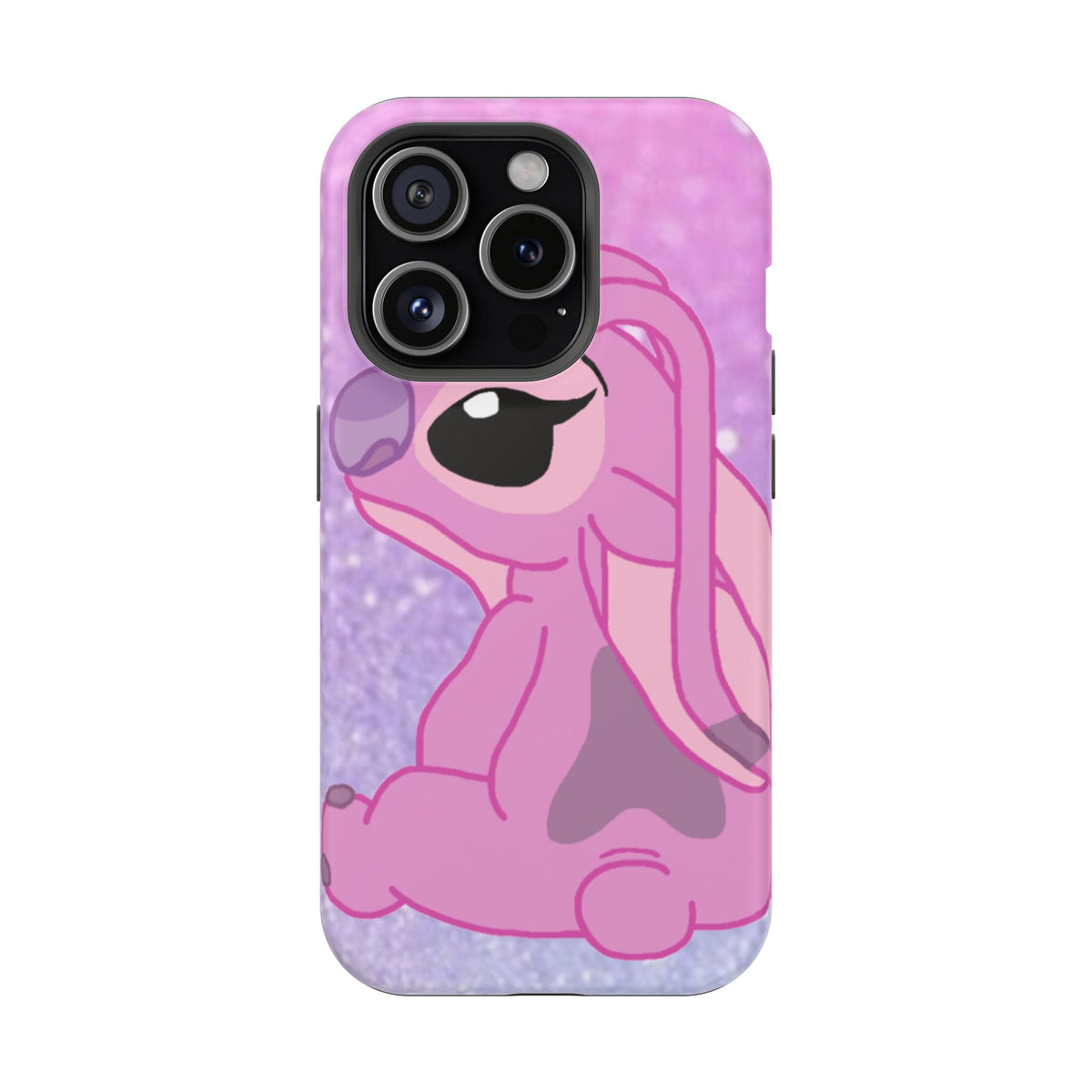 Pink Cute Bunny Phone Case — Magnetic Impact-Resistant iPhone Cover
