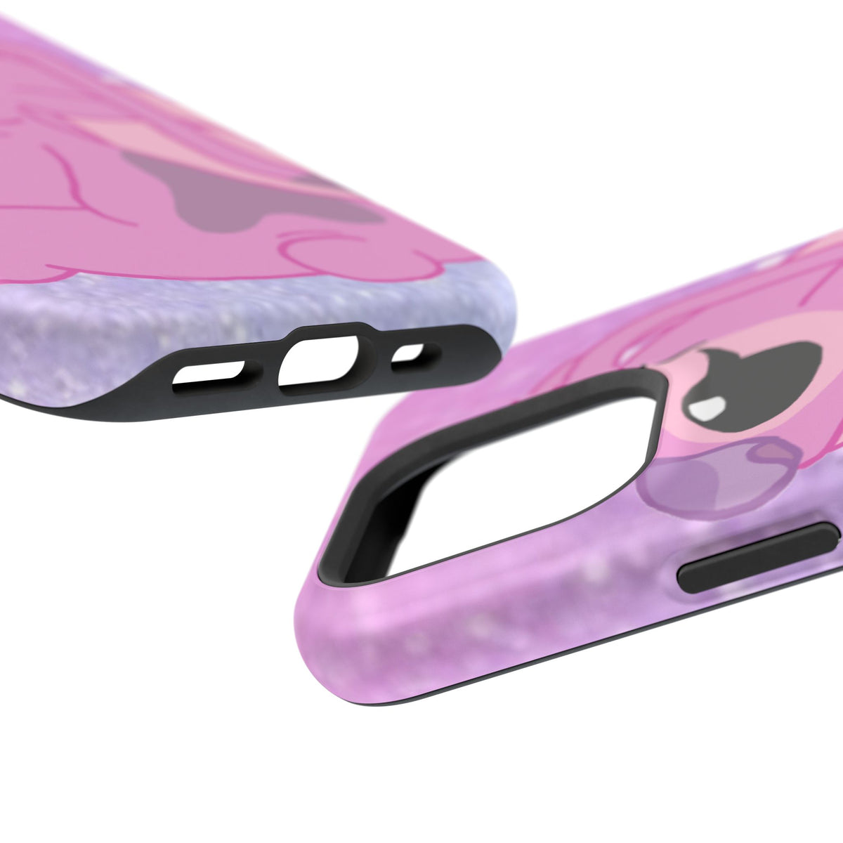 Pink Cute Bunny Phone Case — Magnetic Impact-Resistant iPhone Cover