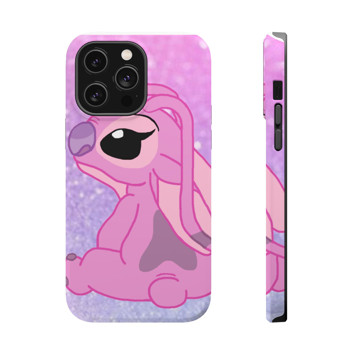 Pink Cute Bunny Phone Case — Magnetic Impact-Resistant iPhone Cover